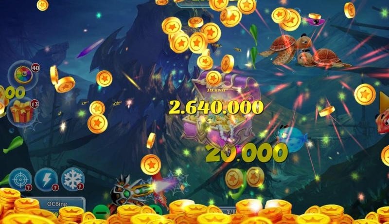 Giao diện Golden Toad bắt mắt 