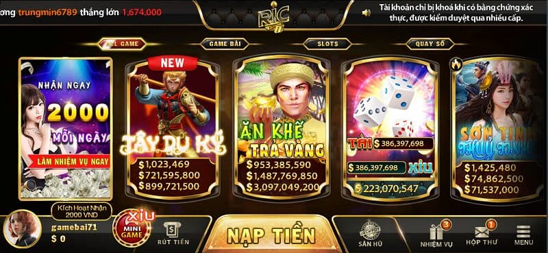 Những lý do khiến cho Ric win được ưa chuộng nhất